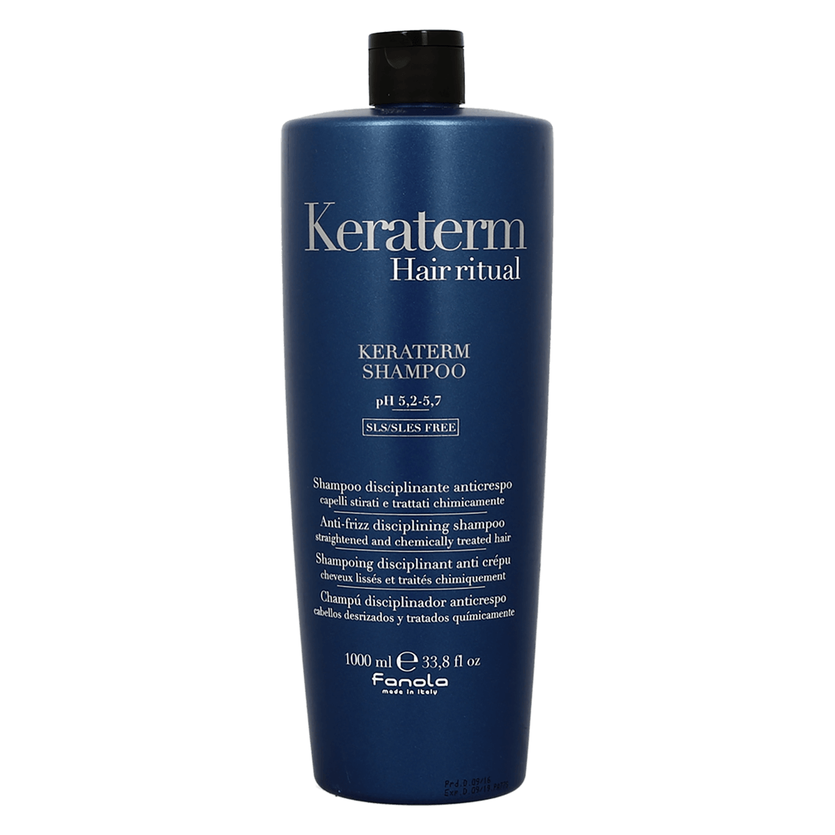 Buy Fanola Keraterm Hair Ritual Anti-Frizz Disciplining Shampoo 1000ml |  Salon Wholesale