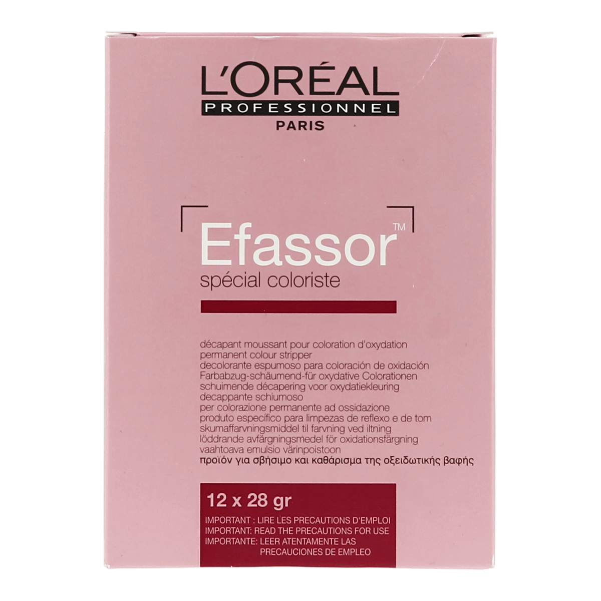 Buy L'Oréal Professionnel Effasor Color Remover 12x28g